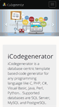 Mobile Screenshot of icodegenerator.net